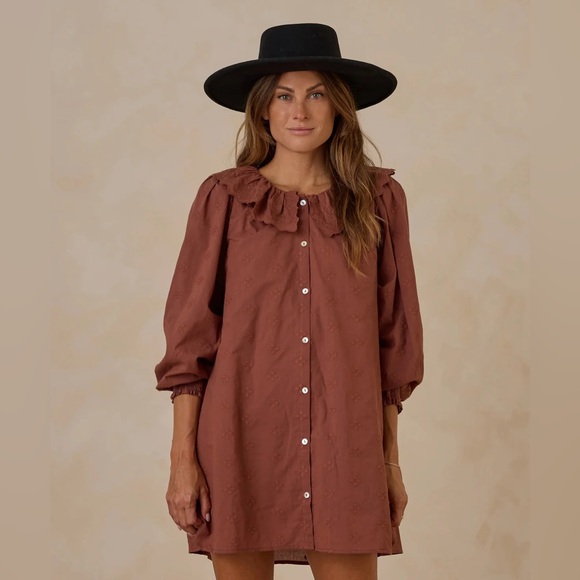 Rylee + Cru Colette Mini Dress, Size S - Picture 1 of 4